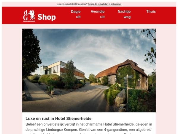 Luxe en rust in Hotel Stiemerheide