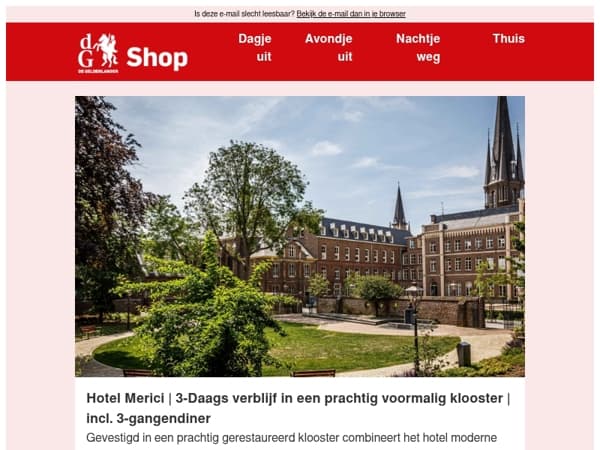 Overnacht in een voormalig klooster