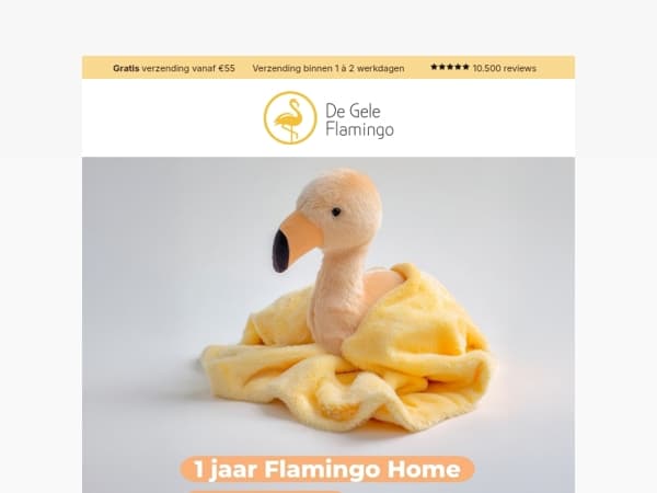 FINAL CALL 15% korting met FLAMINGOHOME