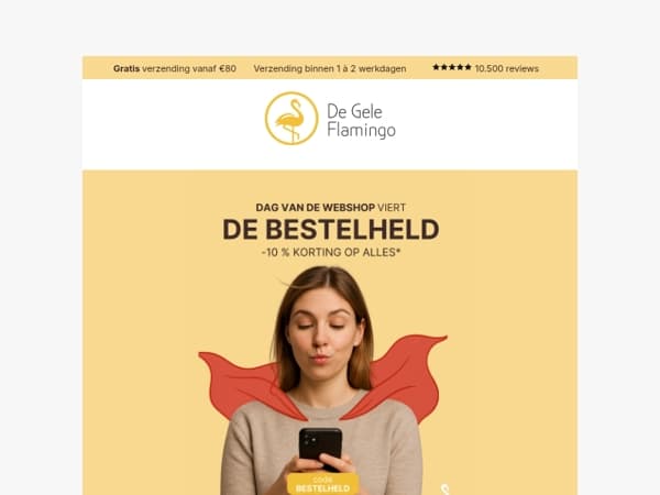 Grijp je 10% korting nog snel! ⏰