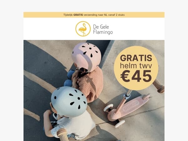 GRATIS Banwood helm twv €45! 🤩
