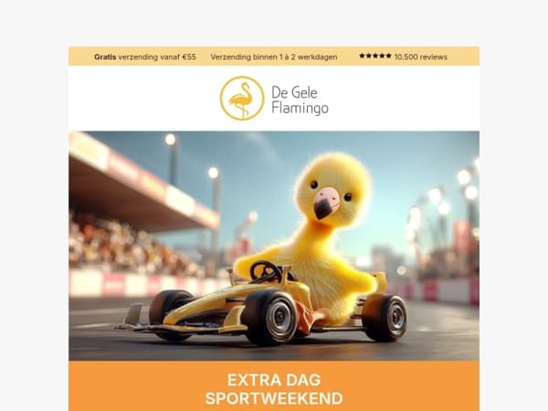 Verlengd wegens succes: extra lang KORTING voor Sportweekend!