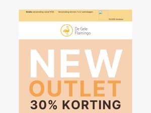 30% KORTING op +600 items! 🤩
