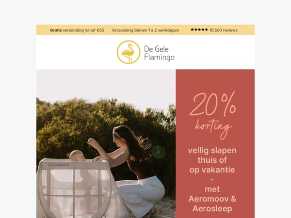 20% korting op Aeromoov & Aerosleep