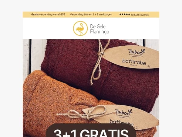 LAATSTE KANS: 3+1 GRATIS Timboo🤩