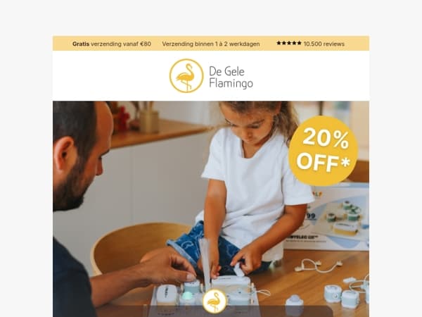 Cyber Monday Deal: 20% KORTING! Alleen Vandaag! 🤩