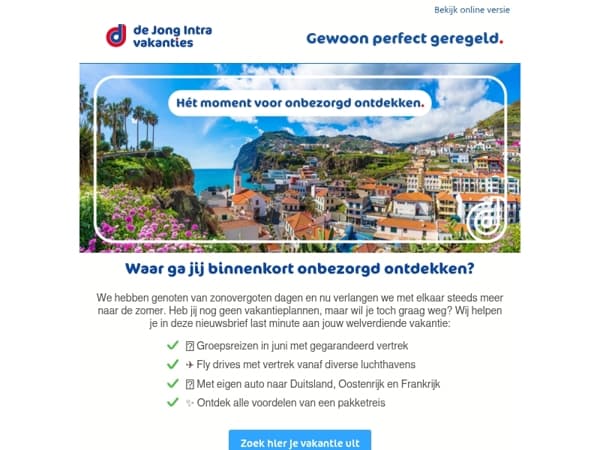 ☀️😎 Pak deze zomer nog een mooie vakantie mee 