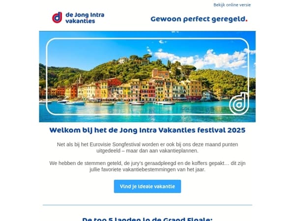Het de Jong Intra Vakanties festival 🏆