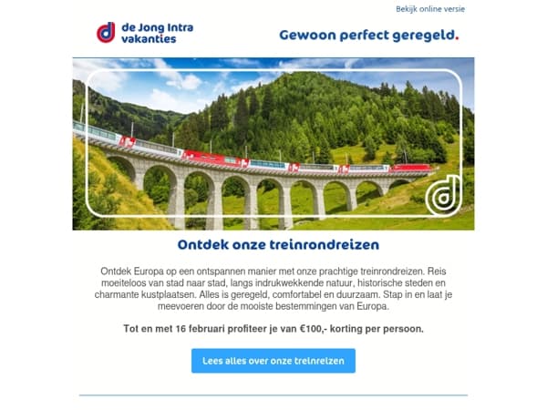 🚆⛰️ Treinrondreizen die je bijblijven