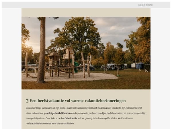  🍂 De leukste herfstvakantie kampeertips