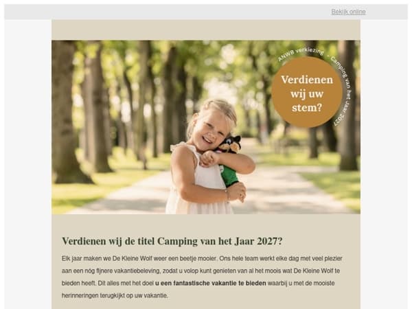 ✨ Stemmen: Camping van het Jaar 2027