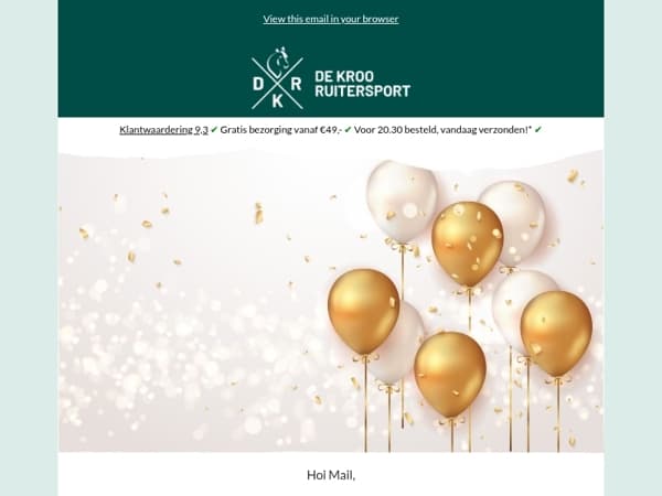 DKR Shopping Event aanbiedingen! 🛍️