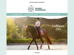 Out now: LeMieux SS25! 💥