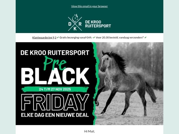 Black Friday Week 🖤 is begonnen!