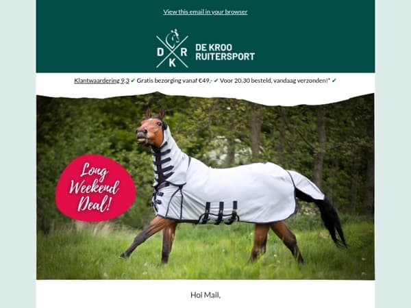 Long Weekend Deal! 🪰