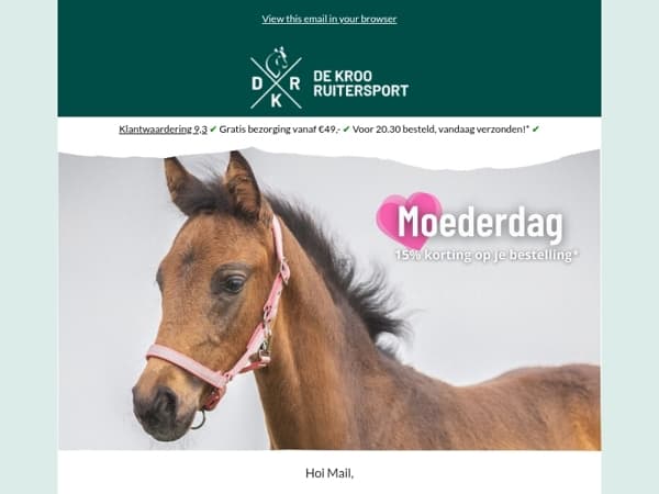 Bijna Moederdag 💖 Bestel vandaag nog!