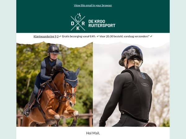 -15% op SWING body- en rugprotectors