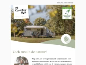 Beleef het buitenleven in april 🏕️
