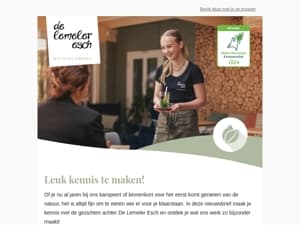 Een kijkje achter de schermen 🌿 - Ontdek de gezichten achter De Lemeler Esch