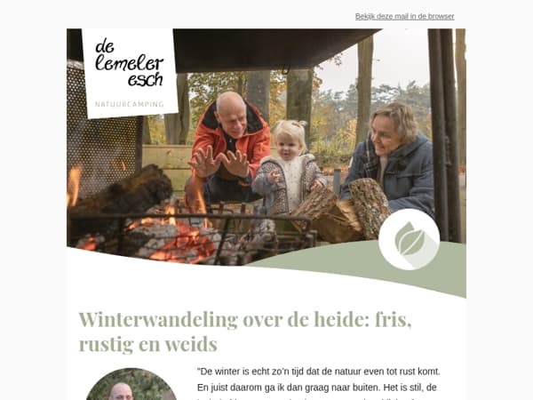Winter bij De Lemeler Esch 🍷🌿🔥