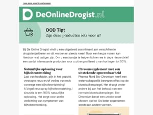 Uw favoriete producten bij De Online Drogist