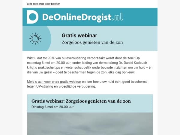 Zo beschermt u uw huid tegen de zon!