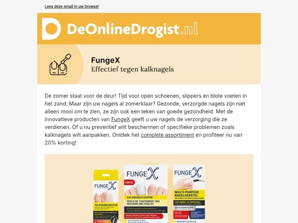 Laat uw voeten weer stralen