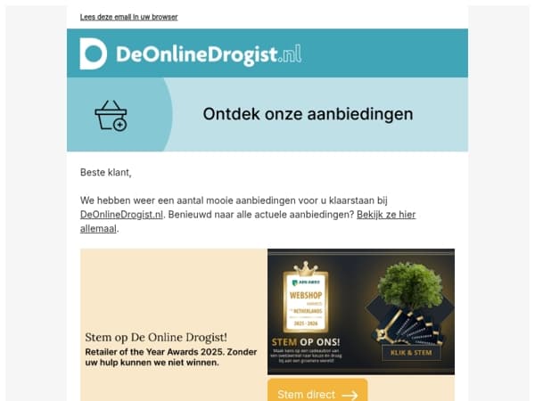 Ontdek hoge kortingen op topmerken!