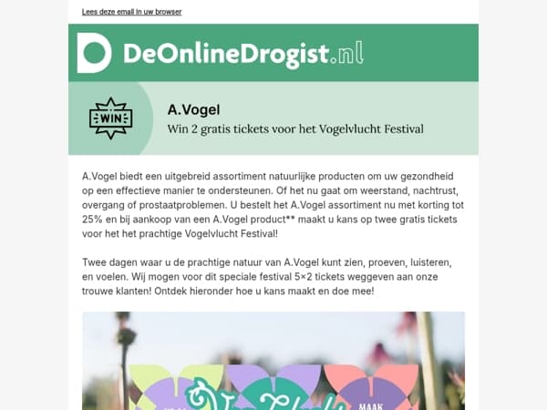 Koop A.Vogel en win 2 tickets!