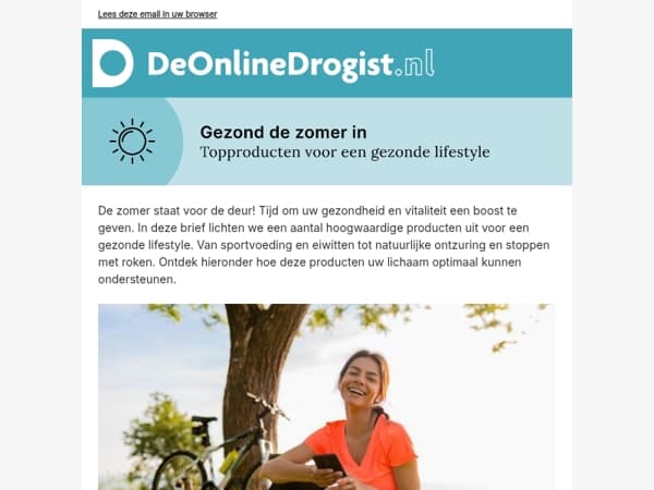 Uw gezonde lifestyle update