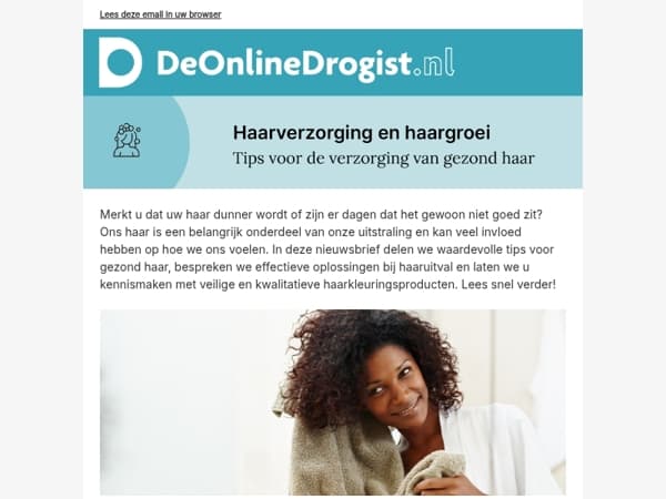 Sterk, gezond haar begint hier