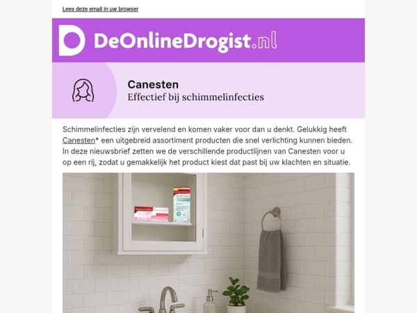Canesten: effectief bij schimmelinfecties