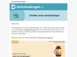 Ontdek hoge kortingen op topmerken!