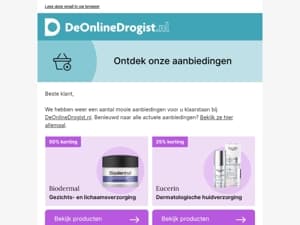 Ontdek hoge kortingen op topmerken!