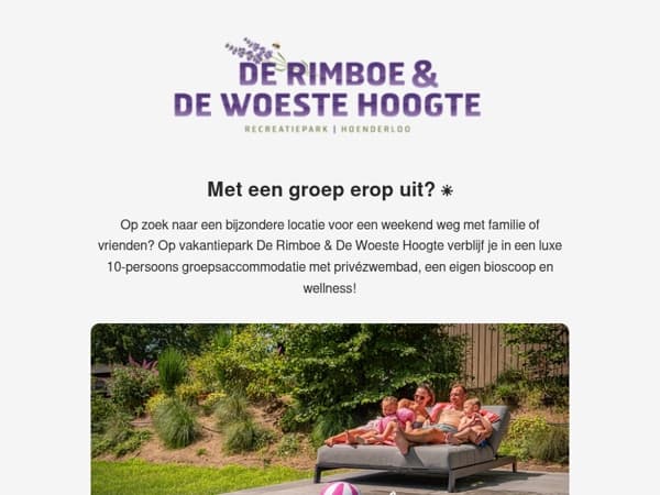 Verblijf in deze groepsaccommodatie met privezwembad, bioscoop en wellness!
