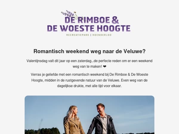 Romantisch weekend weg tijdens Valentijnsdag? ❤️