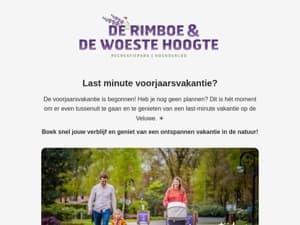 Last minute met de voorjaarsvakantie eropuit? ☀️