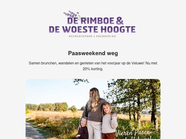 Last minute weg met Pasen? 🐰