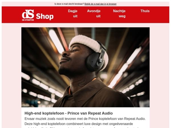 Ervaar muziek zoals nooit tevoren