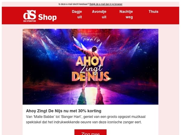 Zing mee met de meest spectaculaire concerten