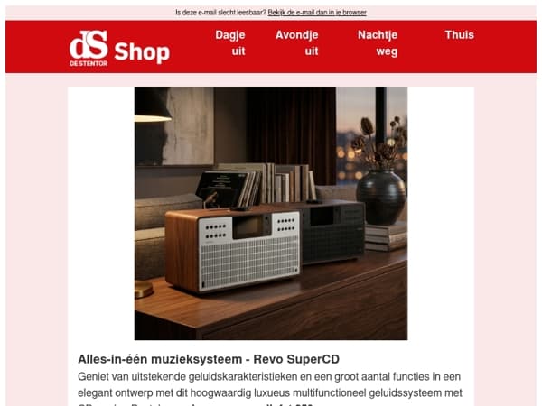 Geniet van uitstekend geluid met een multifunctioneel geluidssysteem