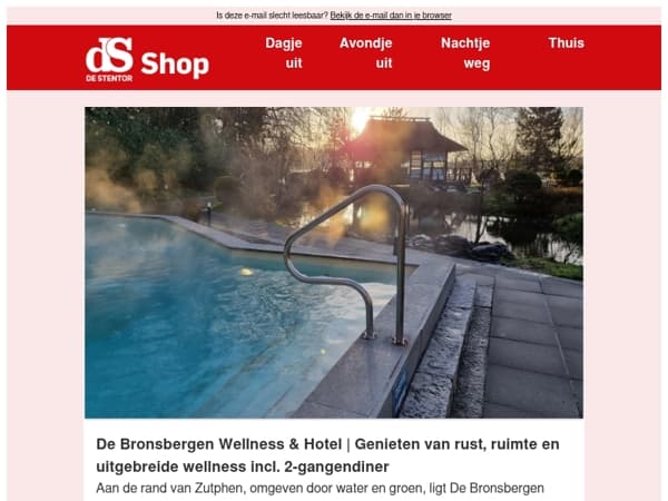 Neem even afstand van de dagelijkse drukte