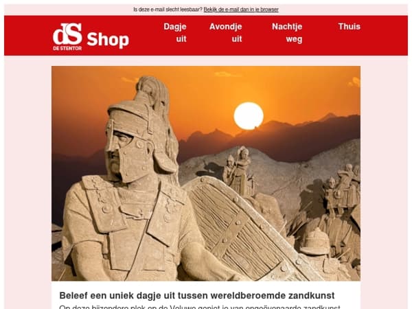 Beleef een uniek dagje uit tussen wereldberoemde zandkunst