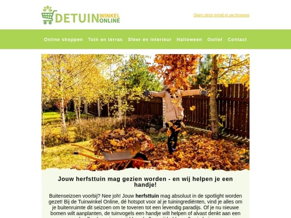 Alle ingrediënten voor jouw herfsttuin: van laarzen tot bloembollen!