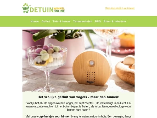 Fijn gefluit: vogelhuisjes voor binnen!🐦🎶