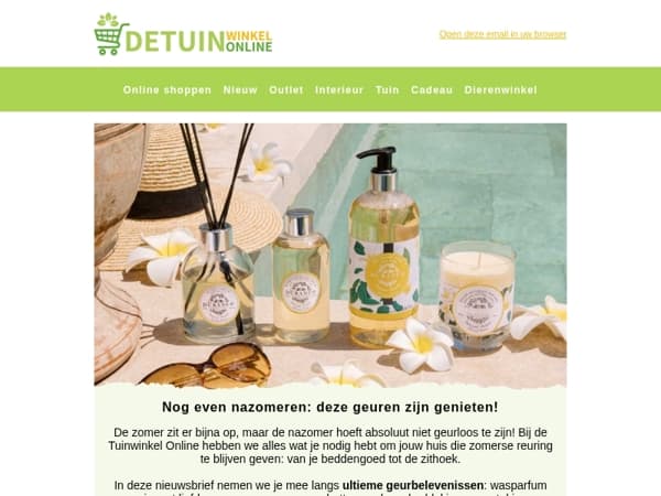 Frisse start na de vakantie: ontdek ons wasparfum (en ander lekkers)!