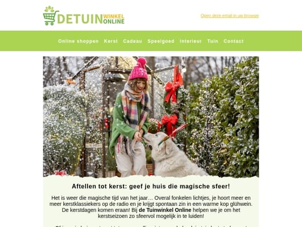 Uitpakken met kerst!✨Bestel jouw kerstboom en meer online!