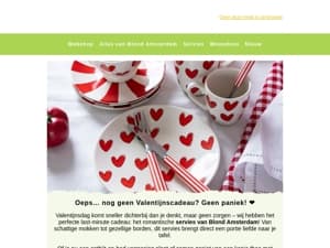 Last-minute cadeautip: de Valentijnsdag collectie van Blond Amsterdam! ❤️