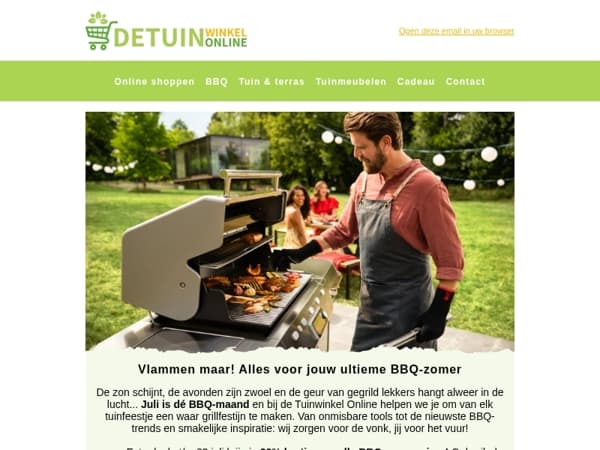 Héérlijke zomer: 20% korting op BBQ accessoires!✅