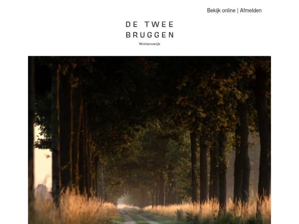 Verleng de zomer met een verblijf in het luxe buitenleven ☀️